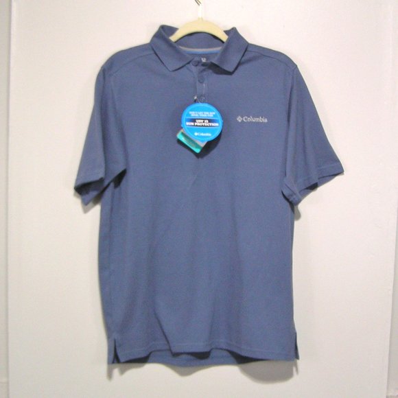COLUMBIA OMNI-WICK Polo Shirt SMALL - Picture 1 of 7